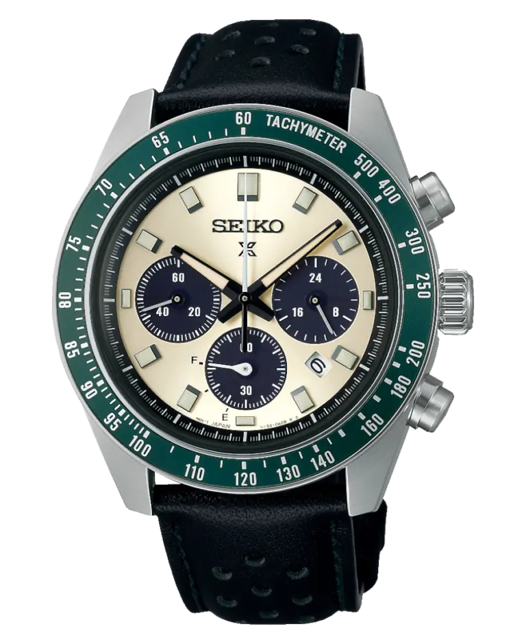 Seiko Prospex Guld/Läder 41.4 mm SSC943P1