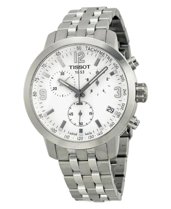 Tissot T-Sport Vit/Stål 42 mm - Bild 2