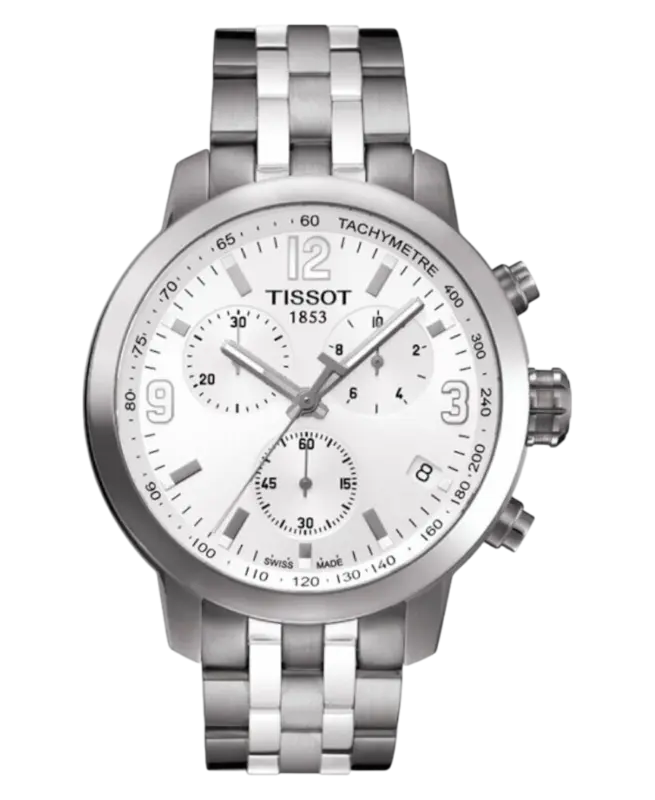 Tissot T-Sport Vit/Stål 42 mm T055.417.11.017.00