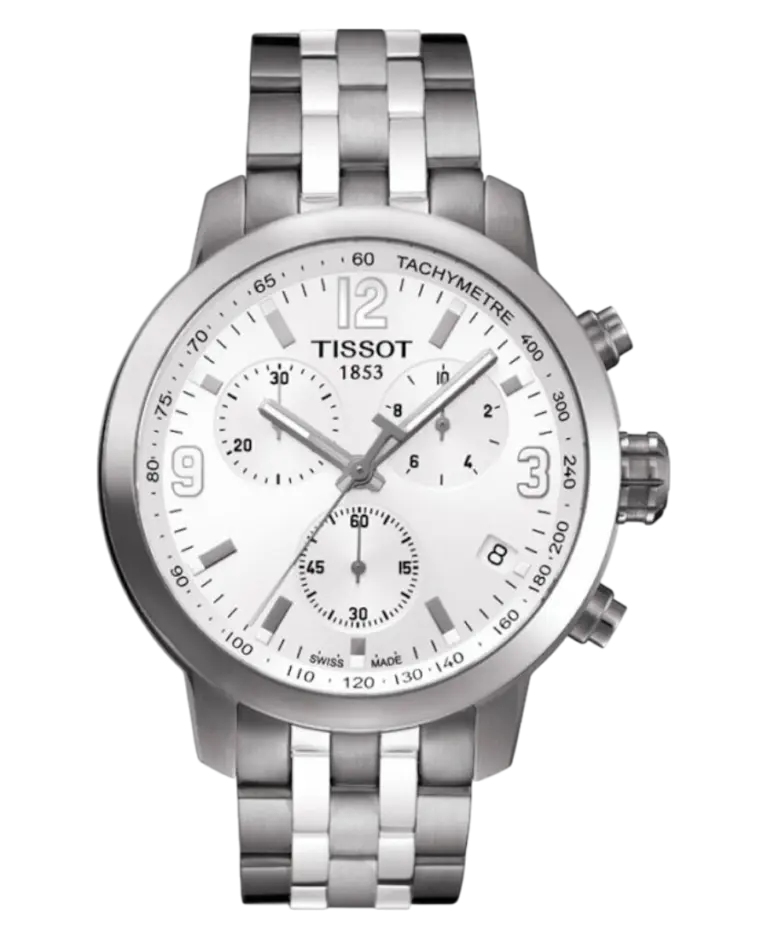 Tissot T-Sport Vit/Stål 42 mm T055.417.11.017.00