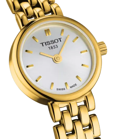 Tissot T-Trend Lovely Silverfärgad/Gulguldtonat stål 19.5 mm T058.009.33.031.00