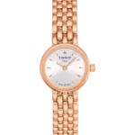 Tissot T-Lady Lovely Silverfärgad/Roséguldstonat stål 19.5 mm T058.009.33.031.01