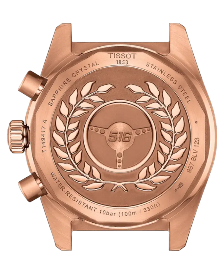 Tissot PR516 Svart/Roséguldstonat stål 40 mm T149.417.33.051.00