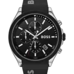 Hugo Boss Chronograph Svart/Gummi 44 mm