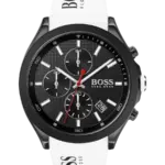 Hugo Boss Chronograph Svart/Gummi 44 mm