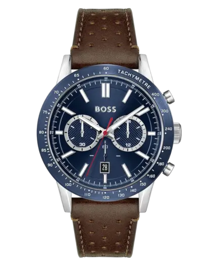 Hugo Boss Allure Blå/Läder 44 mm 1513921