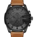 Diesel Mega Chief Svart/Brunt Läder 51 mm