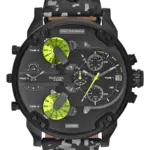 Diesel Mr Daddy 2.0 CamouflageSvart/Multicolor Läder  57mm