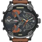 Diesel Mr Daddy 2.0 Svart/Läder 57 mm