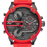 Diesel Mr Daddy 2.0 Red/Black Rubber 57 mm