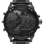 Diesel Chronograph Black/Steel 55 mm