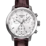 Tissot T-Sport Vit/Läder 42 mm T055.417.16.017.01