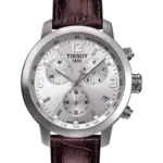 Tissot Seastar 1000 Silverfärgad/Läder 42 mm T055.417.16.037.00