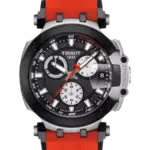 Tissot T-Race Kronograf Svart/Röd Gummi 43 mm T115.417.27.051.00