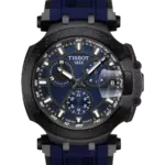 Tissot T-Race Blå/Gummi 43 mm T115.417.37.041.00