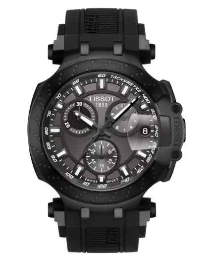 Tissot T-Race Grå/Gummi 43 mm T115.417.37.061.03