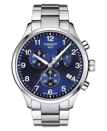 Tissot Chrono XL Classic Blå/Stål 45 mm T116.617.11.047.00