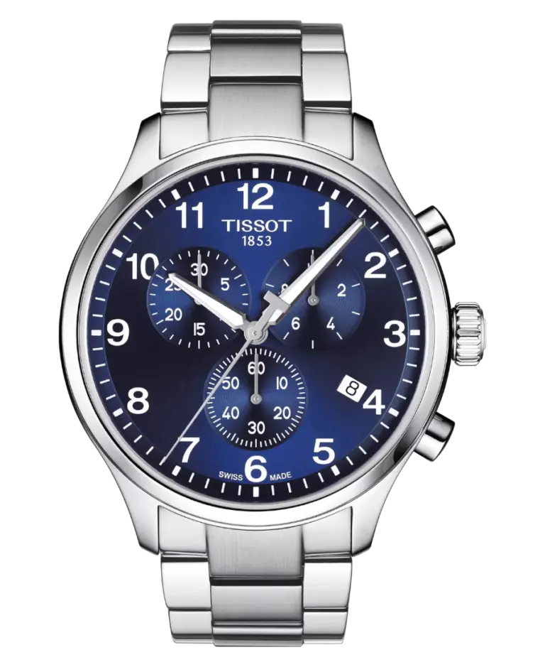 Tissot Chrono XL Classic Blå/Stål 45 mm T116.617.11.047.00