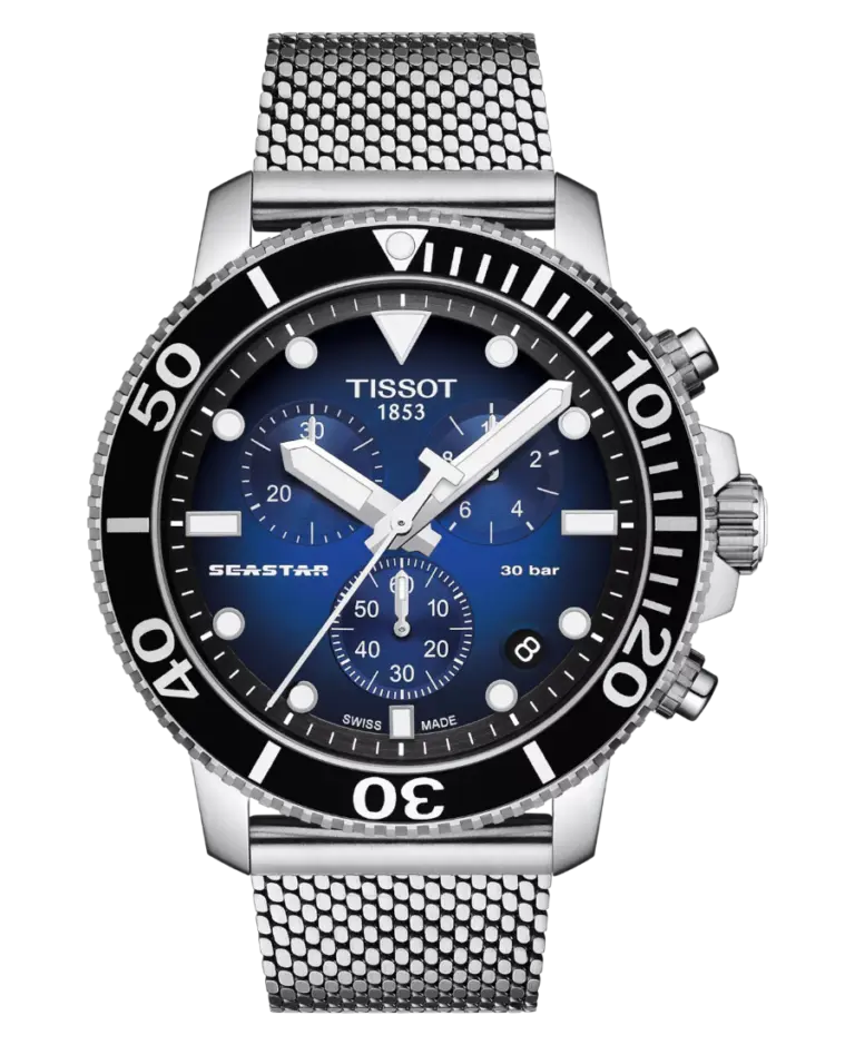 Tissot Seastar 1000 Blå/Stål 45.5 mm T120.417.11.041.02