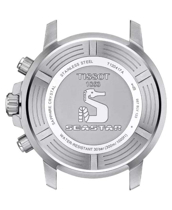 Tissot Seastar 1000 Grön/Stål 45.5 mm T120.417.11.091.00