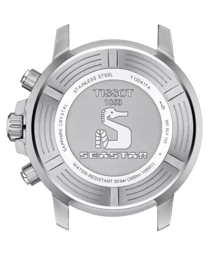 Tissot Seastar 1000 Svart/Gummi 45.5 mm T120.417.17.051.02