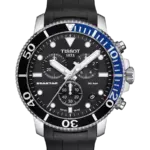 Tissot Seastar 1000 Svart/Gummi 45.5 mm T120.417.17.051.02