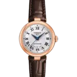 Tissot Bellissima Automat Silverfärgad/Läder 29 mm T126.207.36.013.00