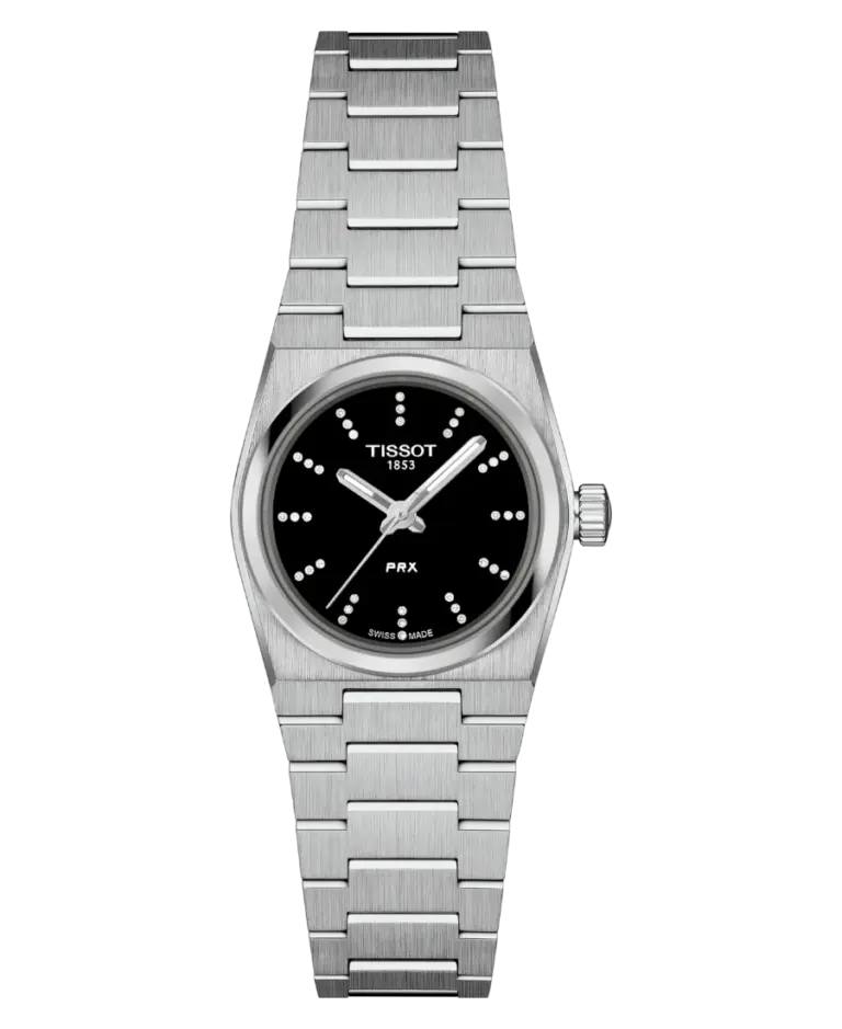 Tissot PRX Svart/Stål 25 mm T137.010.11.056.00