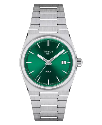 Tissot PRX Grön/Stål 35 mm T137.210.11.081.00