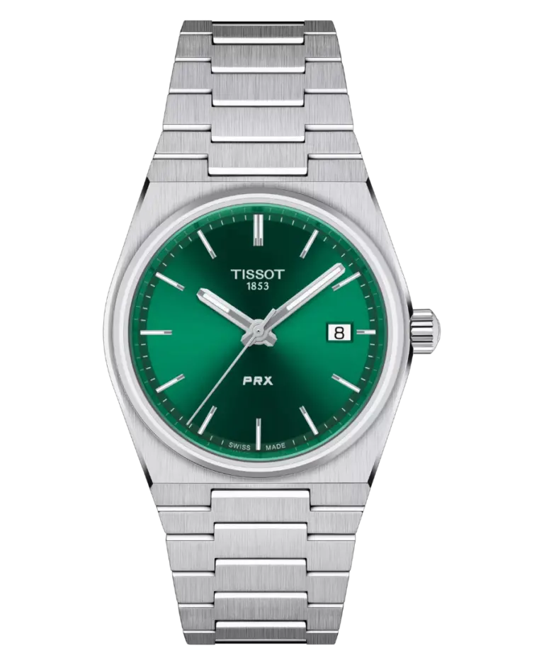 Tissot PRX Grön/Stål 35 mm T137.210.11.081.00
