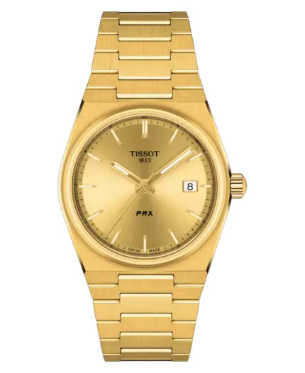 Tissot PRX Guld/Guld 35 mm T137.210.33.021.00