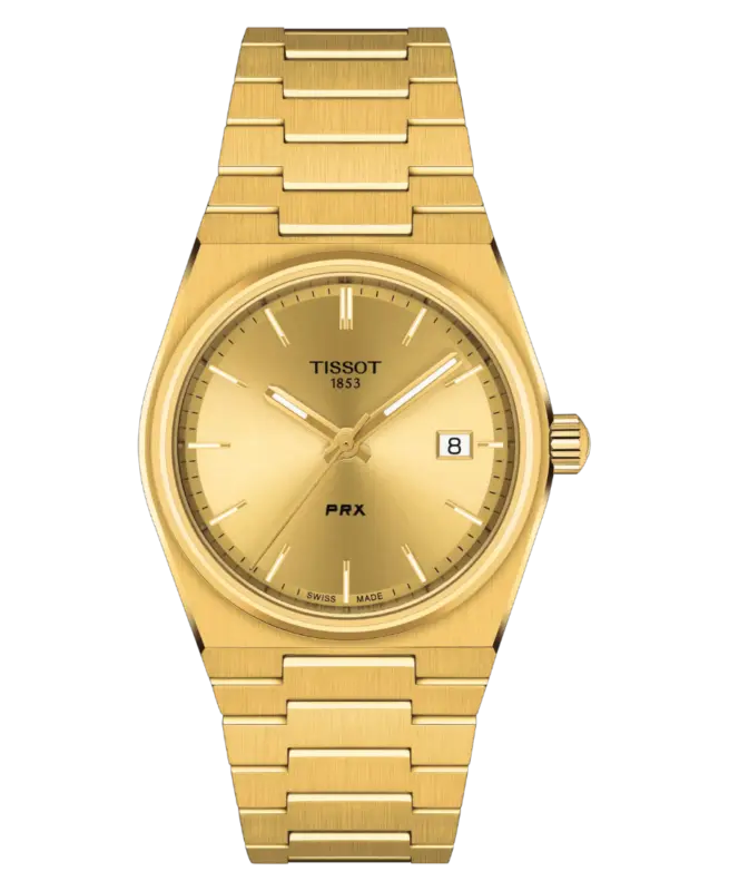 Tissot PRX Guld/Guld 35 mm T137.210.33.021.00