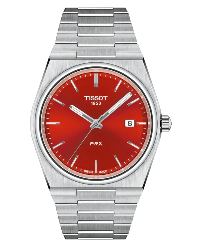 Tissot PRX Röd/Stål 40 mm T137.410.11.421.00