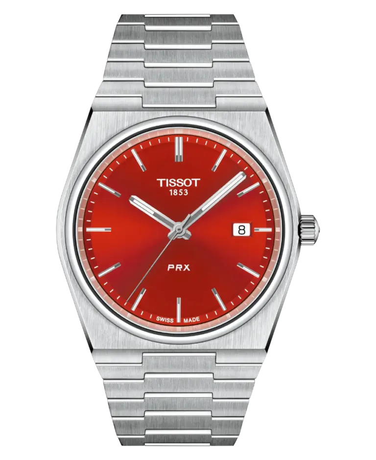 Tissot PRX Röd/Stål 40 mm T137.410.11.421.00