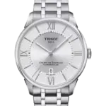Tissot Chemin des Tourelles Automatisk Silver/Stål 42 mm