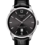 Tissot Chemin des Tourelles Automatisk Grå/Läder 42 mm