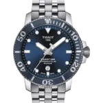 Tissot Seastar 1000 Automatisk Blå/Stål 43 mm