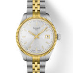 Tissot Ballade 34 mm Quartz Damklocka – Silver urtavla & tvåtonad stållänk