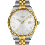 Tissot Ballade 40 mm Quartz Herrklocka – Silver urtavla & tvåtonad stållänk