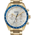 Hugo Boss Trophy Herrklocka 44 mm med Guldfärgat Stålarmband