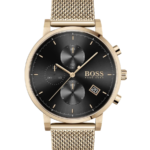 Hugo Boss Integrity Herrklocka 43 mm med Roséguldfärgat Stålarmband