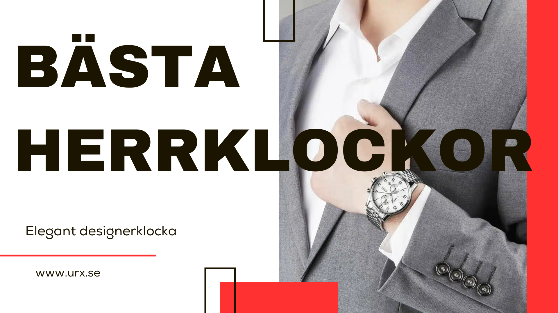 Bästa herrklockor 2025 – Topp eleganta klockor för män