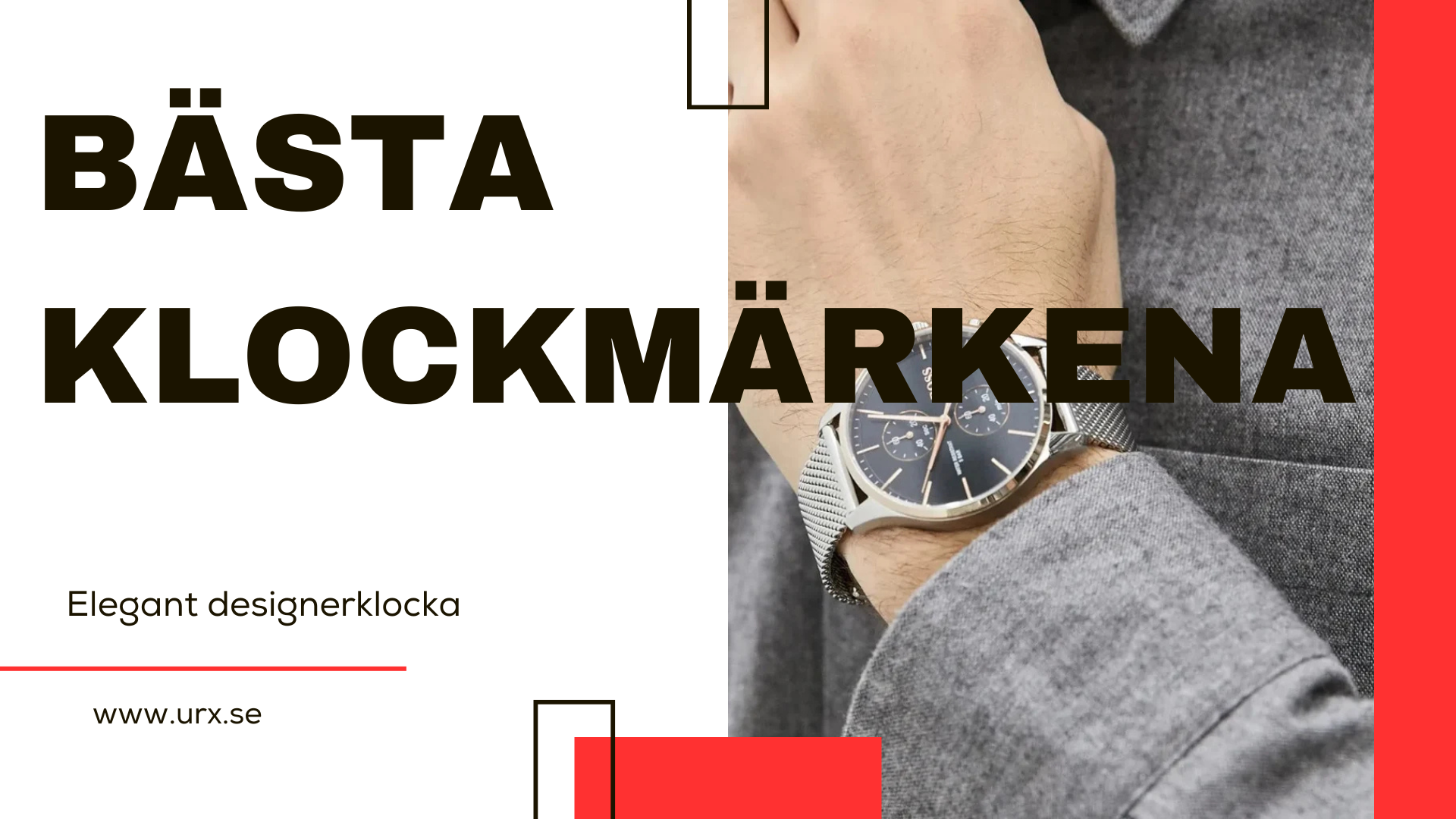 Topp 10 märkes klockor för män