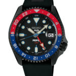 Seiko SSK047K1 5 Sports Automatisk Herrklocka 42.5 mm – Pepsi® GMT Edition