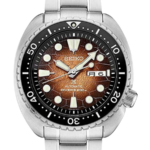Seiko Prospex SRPH55 King Turtle 45mm Automatisk Dykarklocka Brun Stål