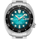 Seiko Prospex SRPH57 King Turtle Save The Ocean 45mm Automatisk Dykarklocka Grön Stål