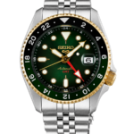 Seiko 5 Sports GMT Forest Green Sunrise Limited Edition Herrklocka Automatic 42.5 mm