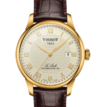 Tissot Le Locle Powermatic 80 Open Heart Automatisk Herrklocka 39.3 mm – Silverfärgad Urtavla