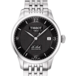 Tissot Le Locle Automatic Small Second Herrklocka 39.3 mm – Svart Urtavla med Stållänk