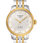 Tissot Le Locle Automatic Small Second Herrklocka 39.3 mm – Silver Urtavla Two-Tone med Stållänk